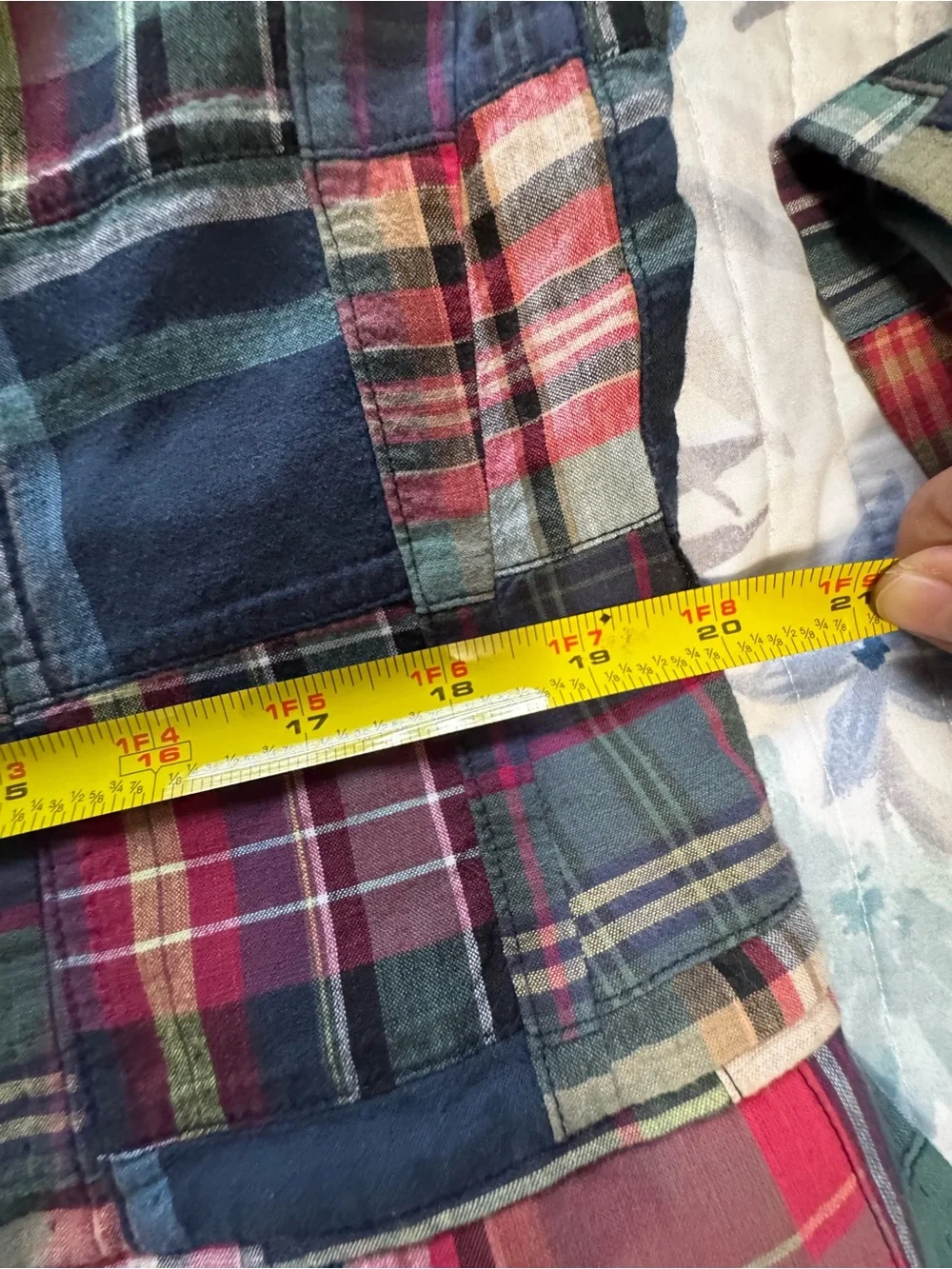 Peter Millar Multicolor Patchwork Plaid Sport Coat